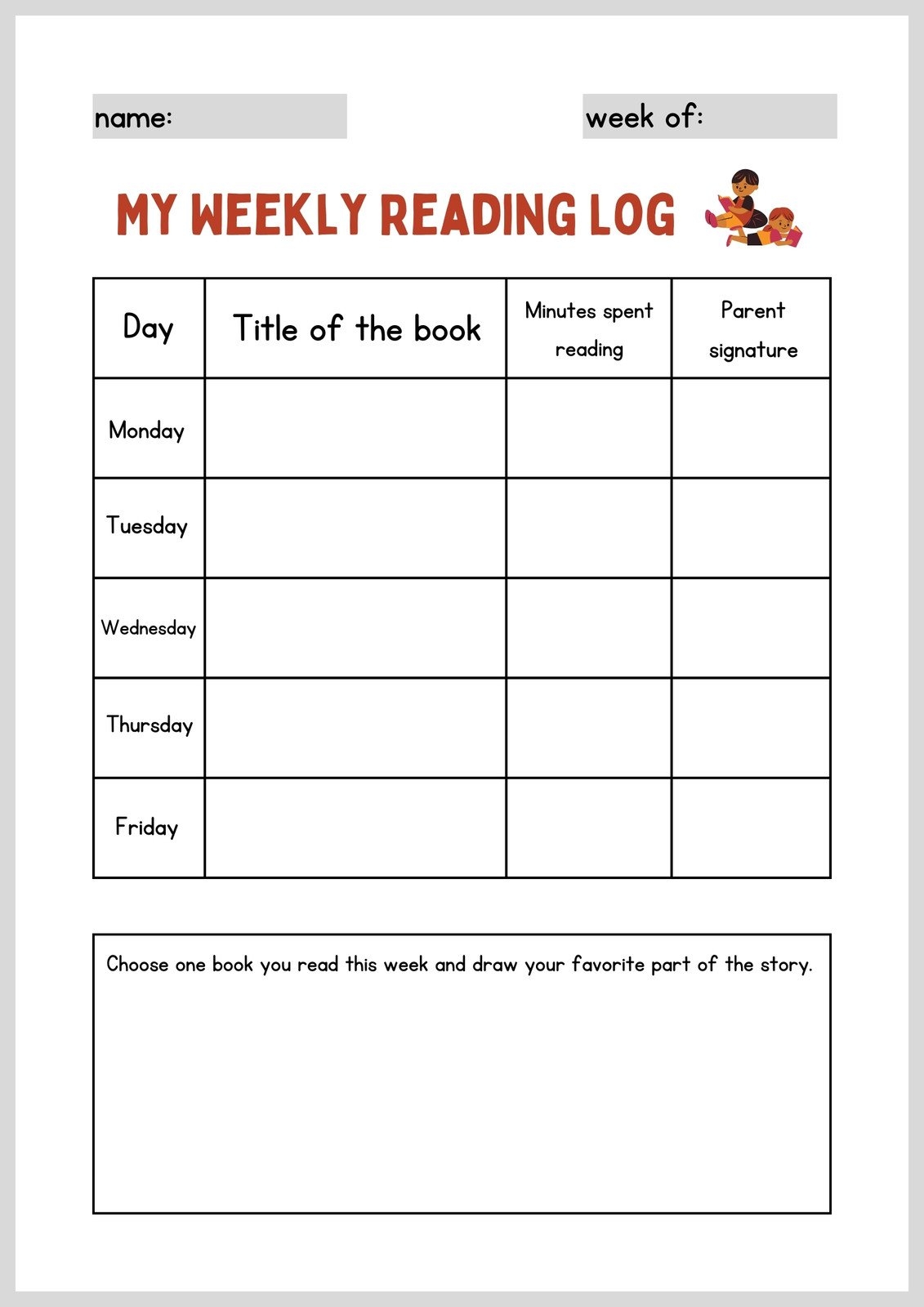 Free Printable 2nd Grade Reading Worksheet Templates Canva