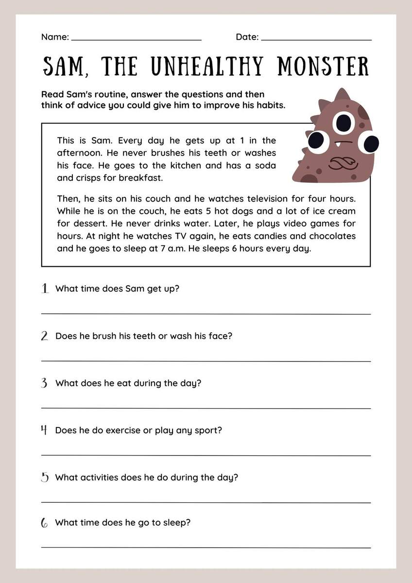 Free Printable 3rd Grade Reading Worksheet Templates Worksheets Library 3rd Grade Language Arts Worksheets Worksheets Library