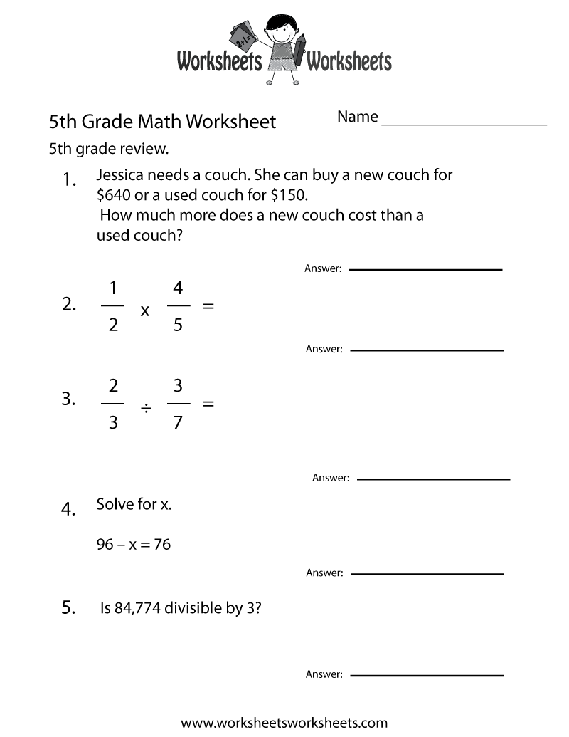 Free Fifth Grade Math Practice Download Free Fifth Grade Math Practice Png Images Free Worksheets On Clipart Library