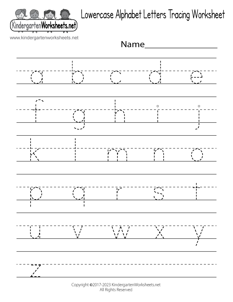 Tracing Alphabet Letters Printable Handwriting Worksheets Free Printables Lettering SVG Files Tools Apps