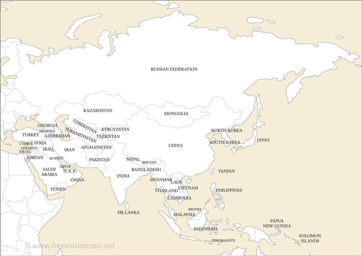 Maps Of Asia Page 2