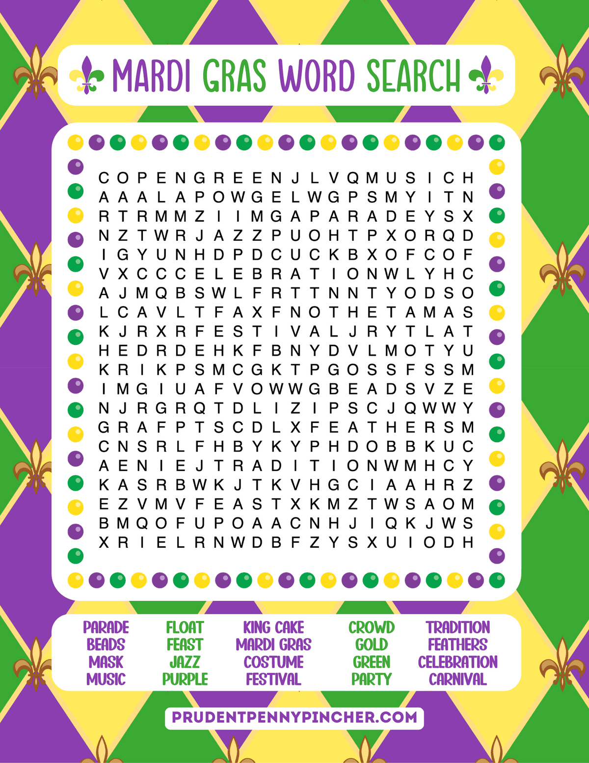 Free Printable Mardi Gras Word Search For 2026 Prudent Penny Pincher Free Printable Mardi Gras Word Search For 2026 Prudent Penny Pincher