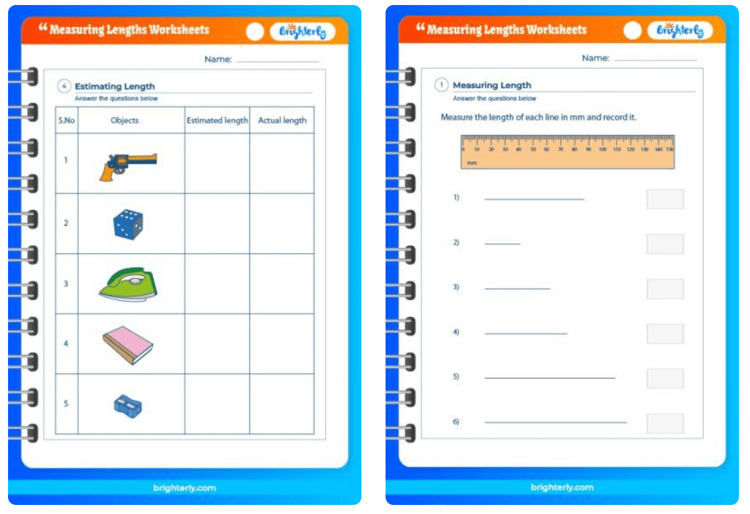 FREE Printable Measuring Lengths Worksheets PDF Brighterly
