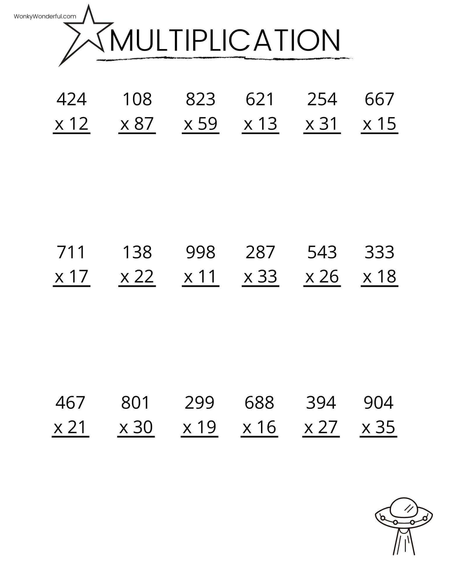 FREE PRINTABLE MULTIPLICATION WORKSHEETS WonkyWonderful Free Printable Decimals Multiplication Worksheet For Fifth Grade