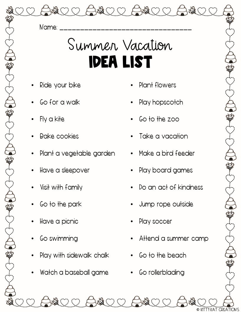 How I Spent My Summer Vacation Essay Free Back To School Writing Activity Made By Teachers How I Spent My Summer Vacation Essay Free Back To School Writing Activity Made By Teachers