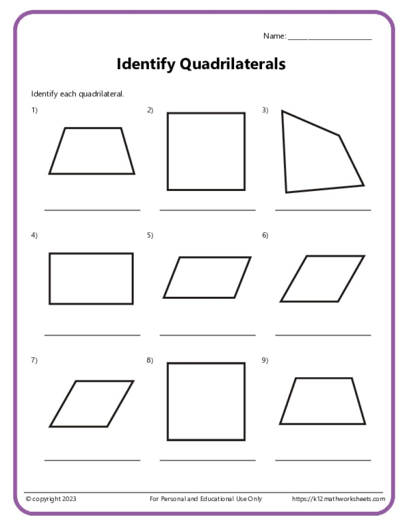 Grade 5 Math Worksheets Identifying And Classifying Triangles Worksheets Library