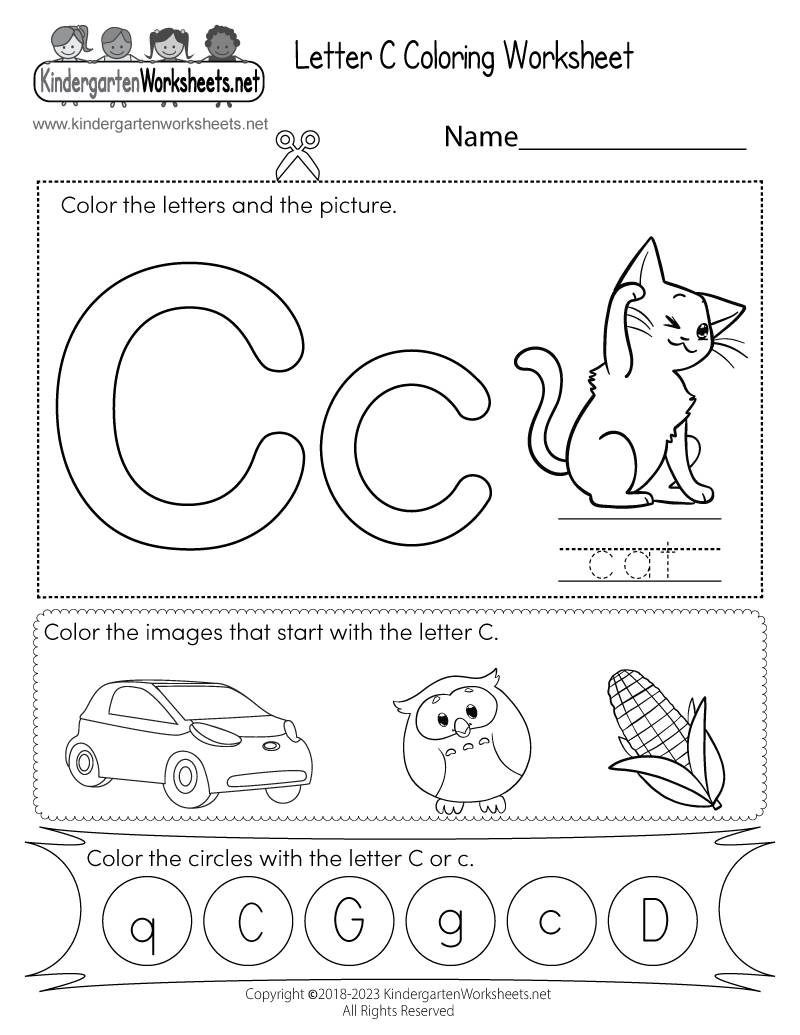 Letter Free Worksheets For Preschool TeachersMag