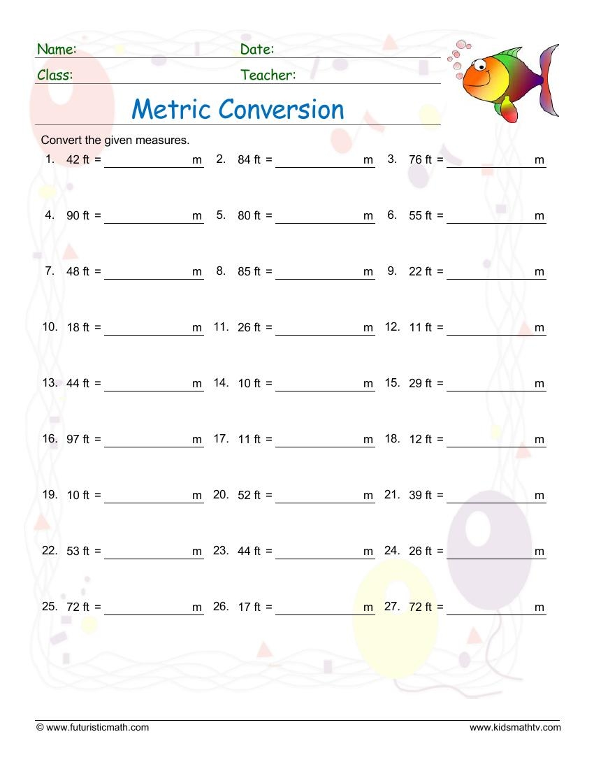 Measuring Length Worksheets