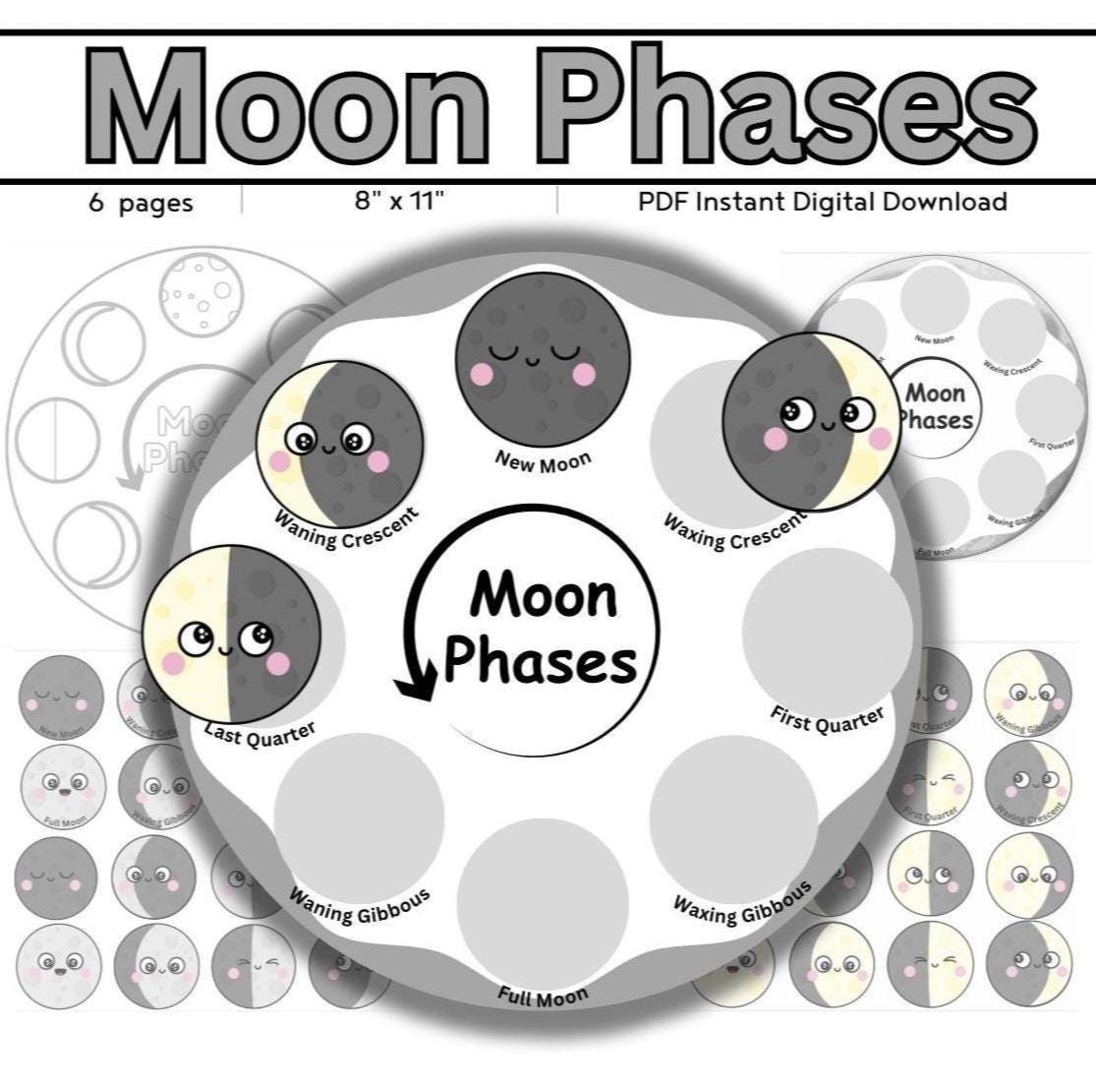 Moon Phases Activity Digital Download Sequencing Preschool Printable Homeschool Science Moon Phases Activity Etsy Israel Moon Phases Activity Digital Download Sequencing Preschool Printable Homeschool Science Moon Phases Activity Etsy Israel