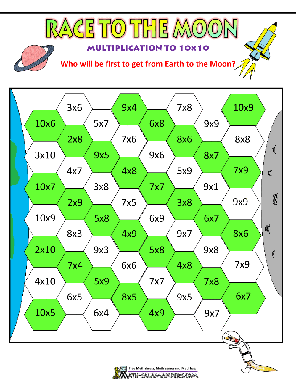 Multiplication Fact Fluency Mixed Up Puzzle Printable Digital Google The Owl Teacher