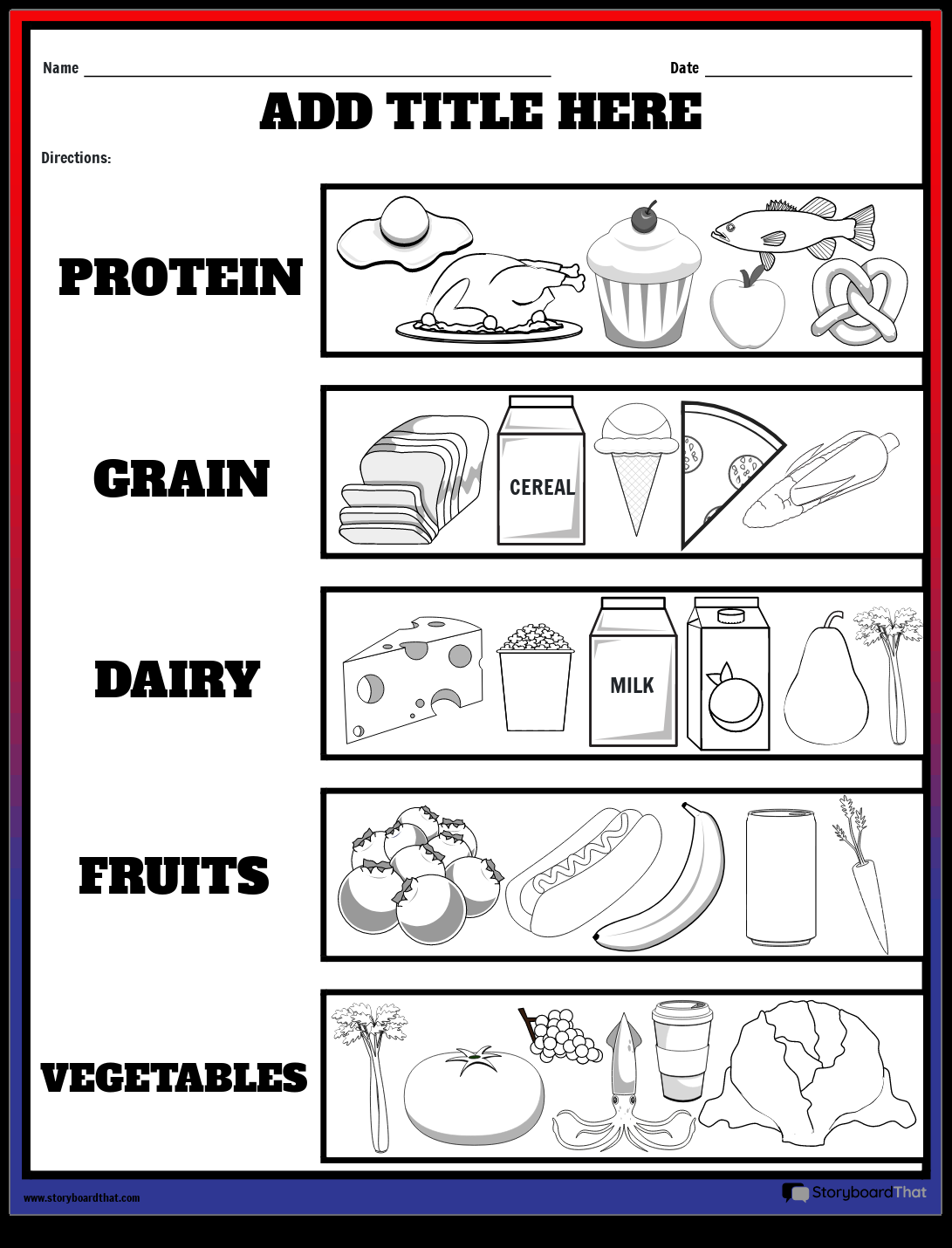 Nutrition Worksheets Free Printable Ideas And Templates Worksheets Library