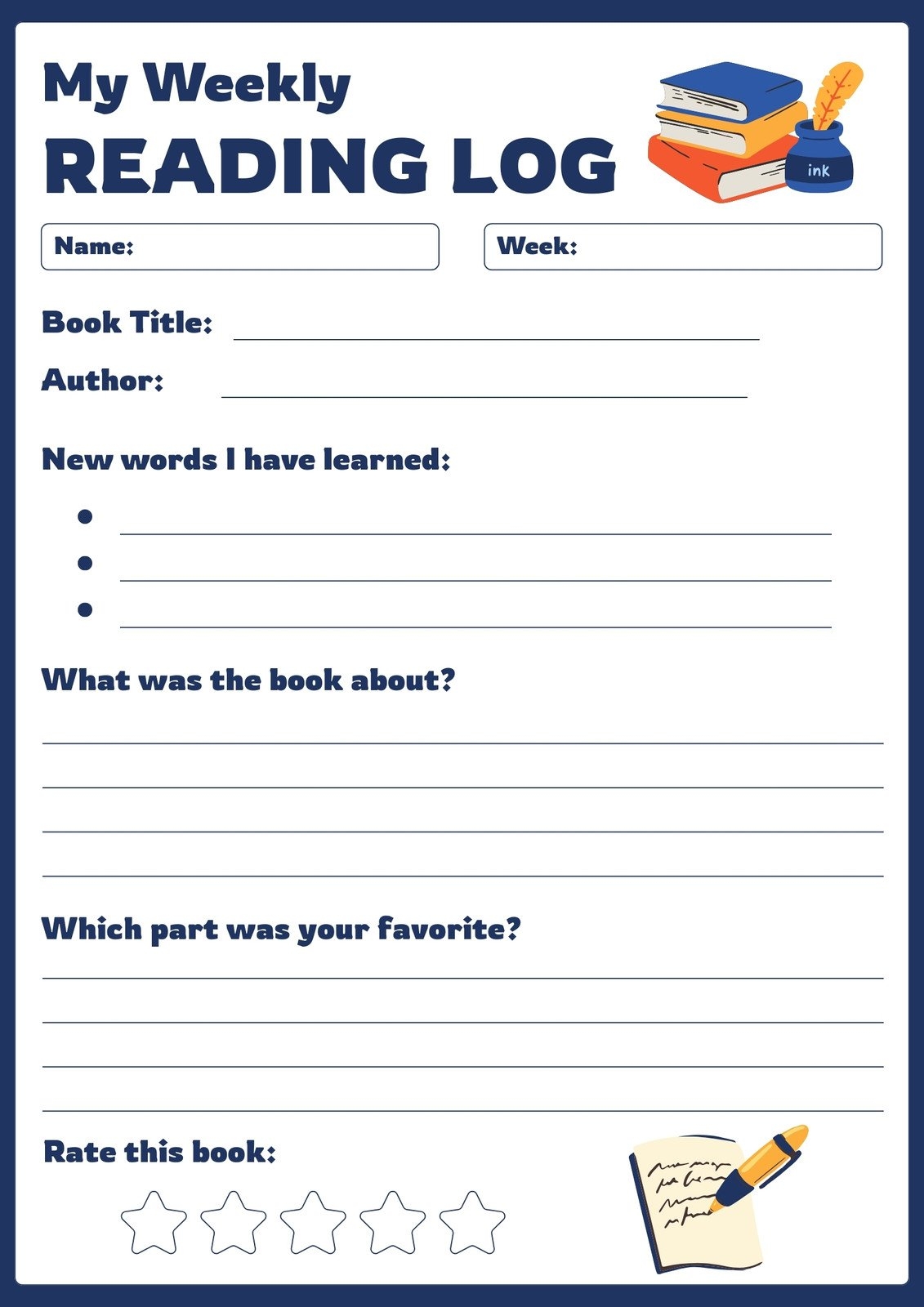 Independent Work Worksheets 3rd Grade Review Math ELA