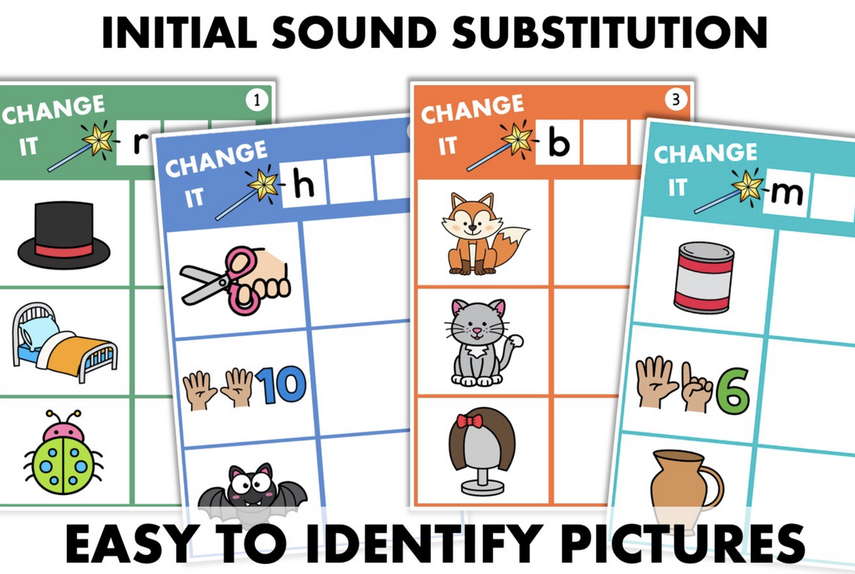 Phoneme Substitution Activities Phonemic Awareness Made By Teachers