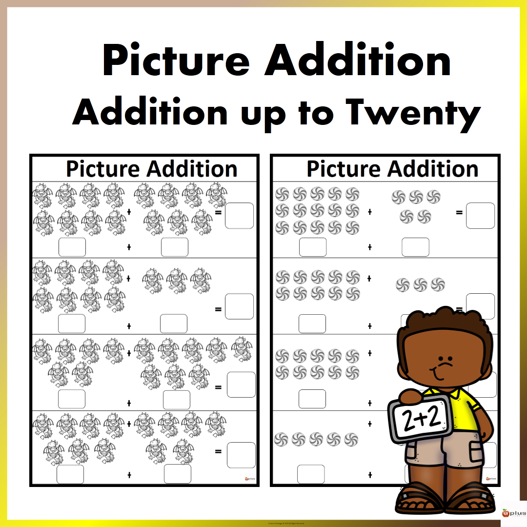 Picture Addition Add To 20 Made By Teachers Picture Addition Add To 20 Made By Teachers