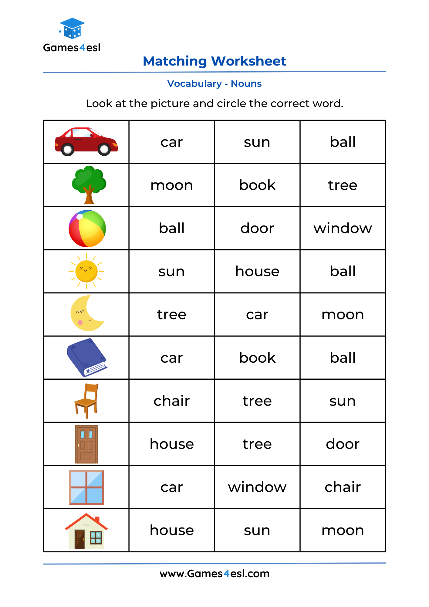 Five Senses Worksheet Free For Kindergarten And Grade 1