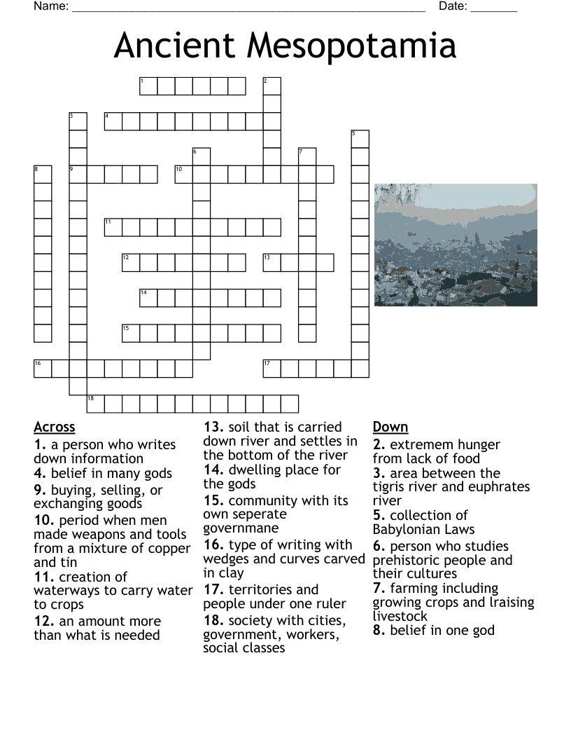 Prehistory Vocab Worksheet WordMint