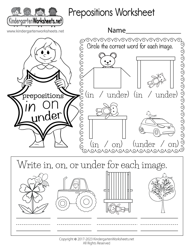 Prepositions Worksheet Free Printable Digital PDF Worksheets Library Prepositions Worksheet Free Printable Digital PDF Worksheets Library