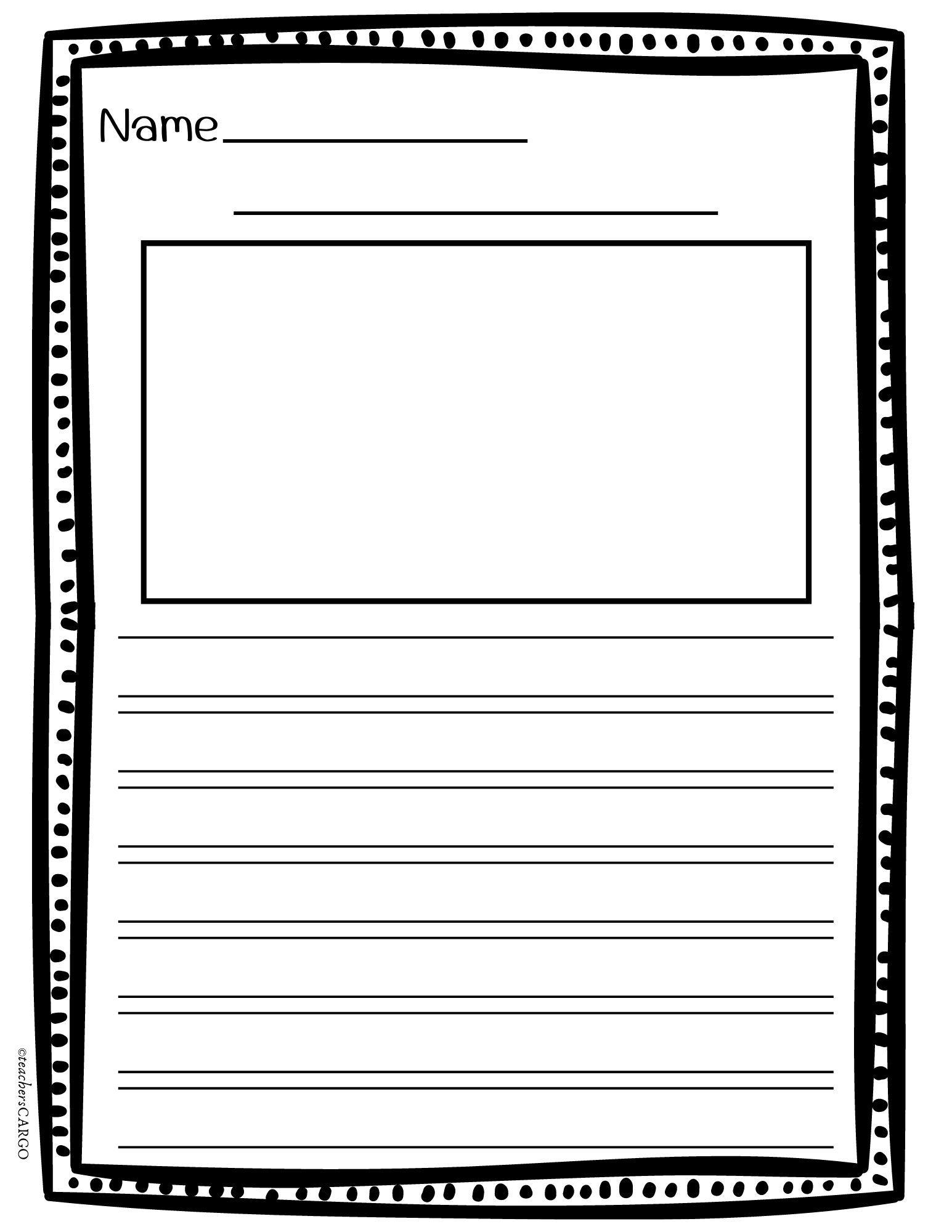 Primary Writing Paper With Picture Box Lined Writing Paper Made By Teachers Primary Writing Paper With Picture Box Lined Writing Paper Made By Teachers