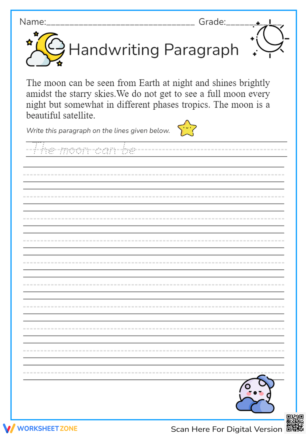 Printable 3rd Grade Handwriting Worksheets Writing Worksheets For Creative Kids Free PDF Printables Worksheets Library