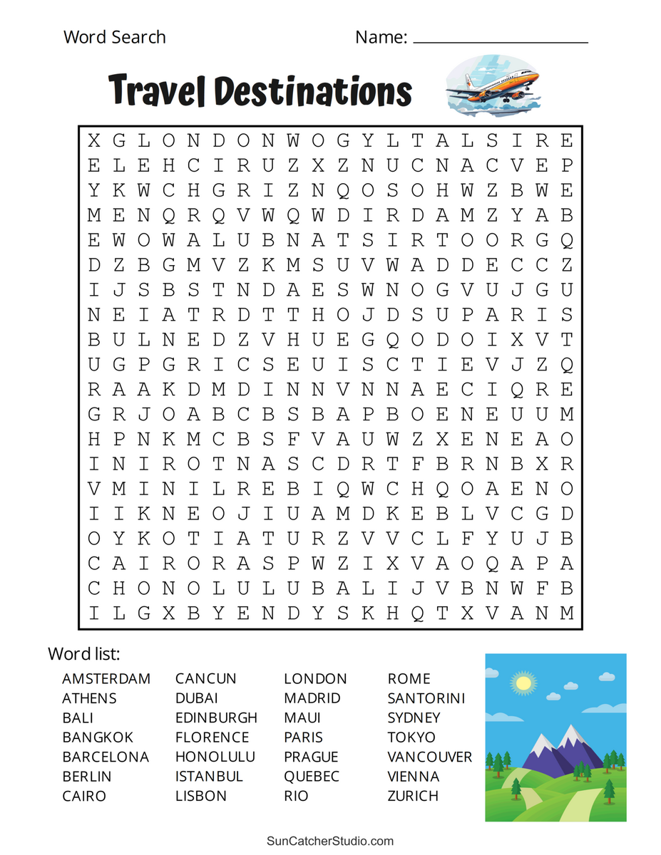 100 Word Word Search PDF Free Printable Hard Word Search Worksheets Library