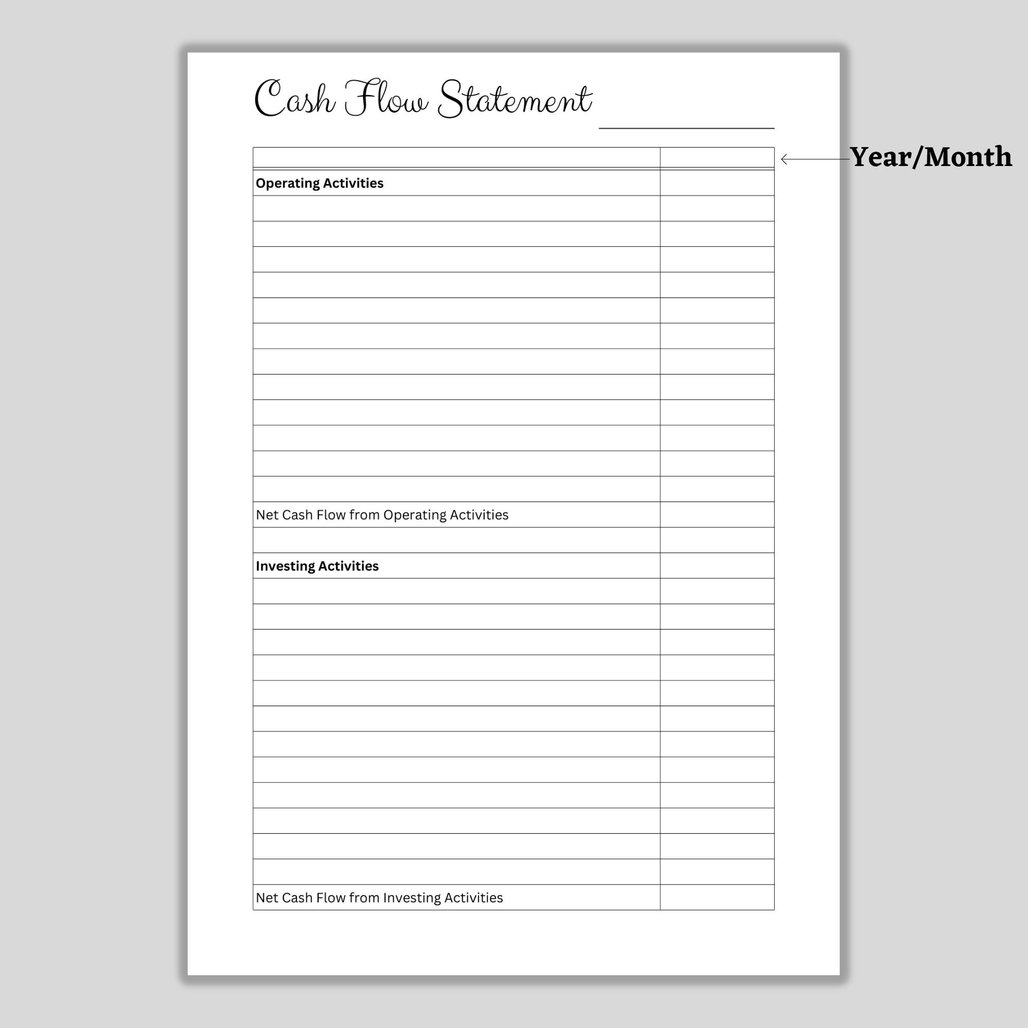 Printable Cash Flow Statement Income Expenses Assets Liabilities Small Business Template Financial Report PDF A4 A5 US Letter Etsy Printable Cash Flow Statement Income Expenses Assets Liabilities Small Business Template Financial Report PDF A4 A5 US Letter Etsy