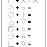 Printable Combine The Shapes Logic Worksheet For Kids Kidpid