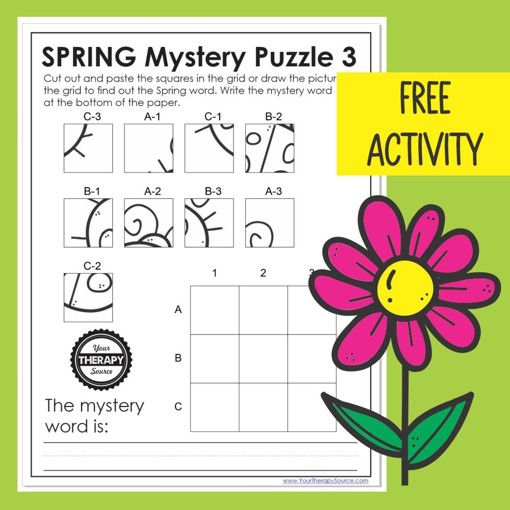 Printable Ladybug Craft FREE Your Therapy Source