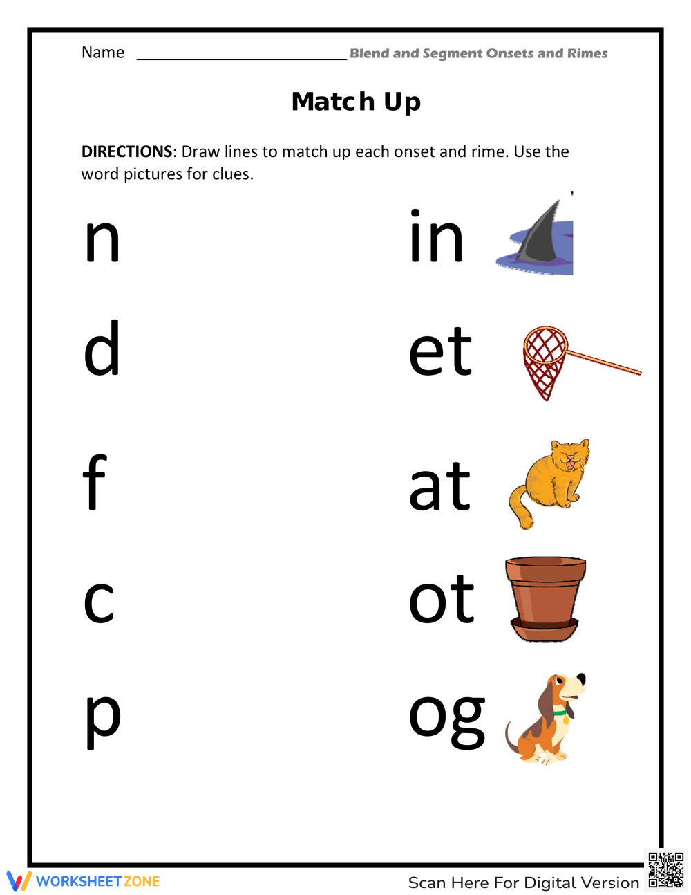 Onsets And Rimes Worksheets 2024 Worksheets Library