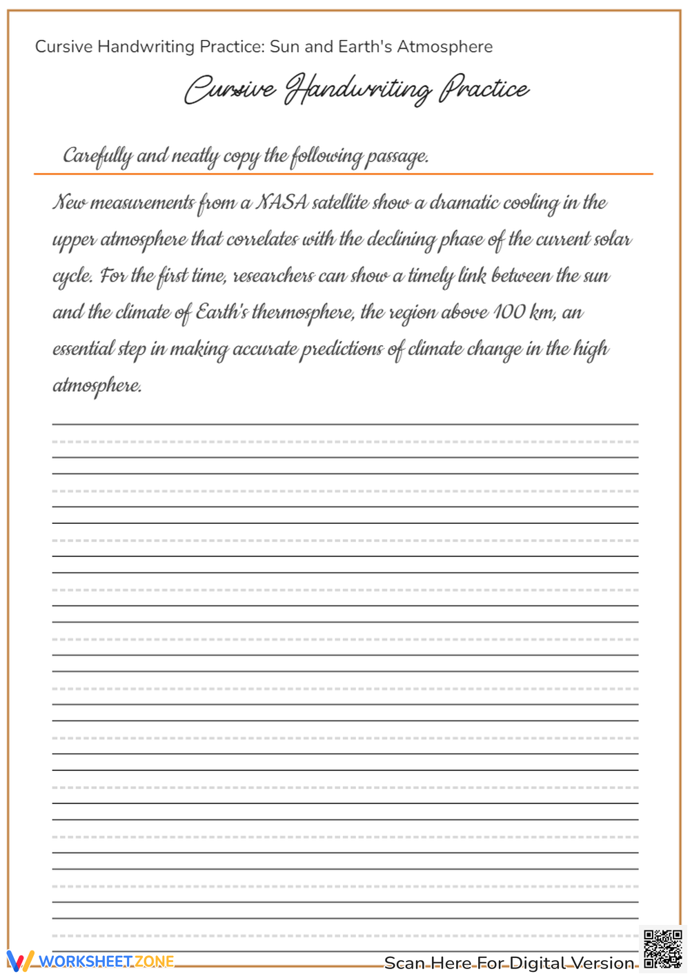 Printable Paragraph Worksheets
