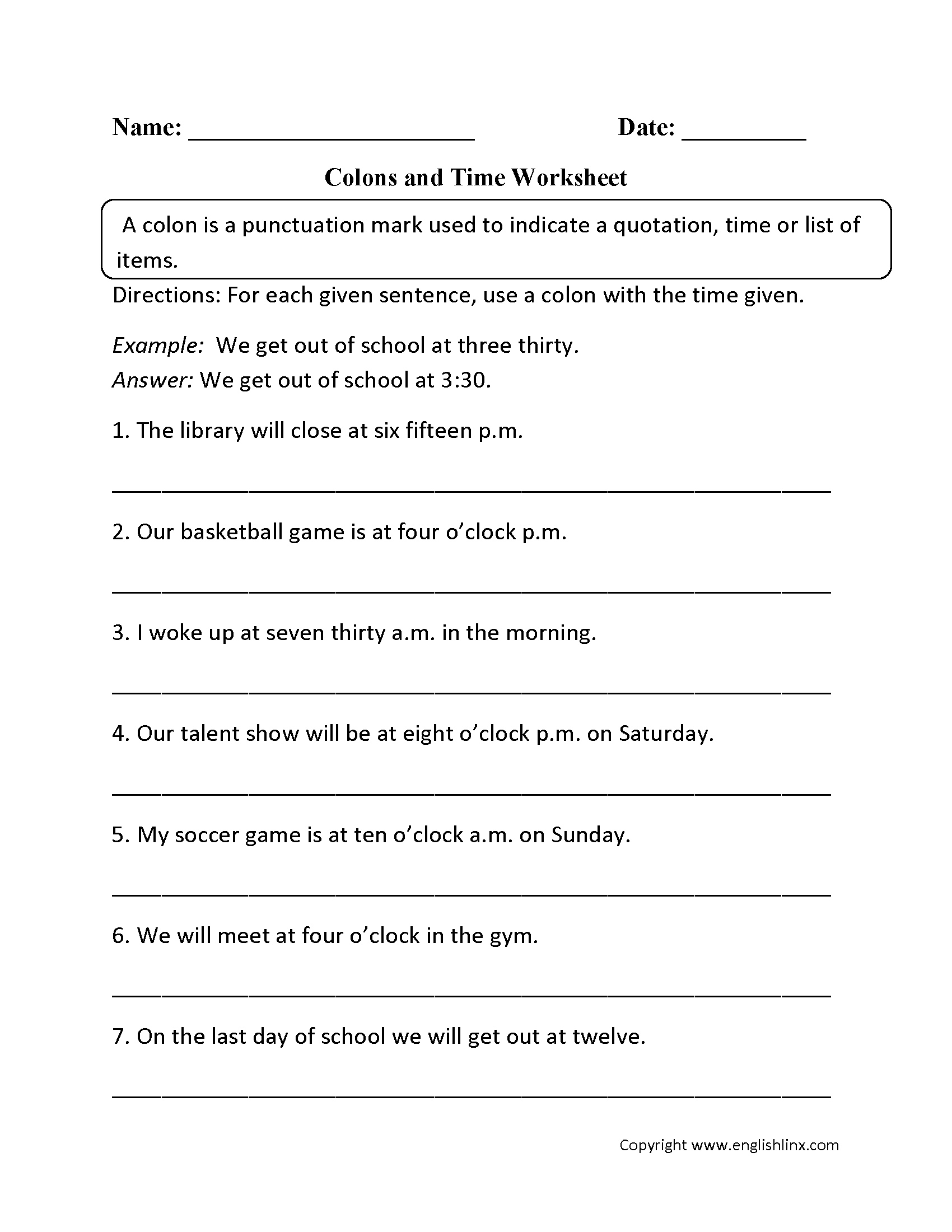Punctuation Worksheets Free Printable Practice For Grades K 12 Printable Punctuation Practice Worksheets For Kids PDF Etsy Finland