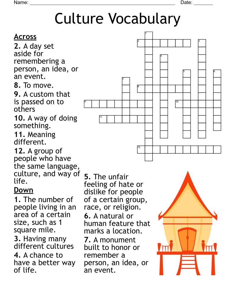 Cross Cultural Communication Vocabulary Practice Worksheet Editable Fillable Printable PDF EnglishLearningByPro