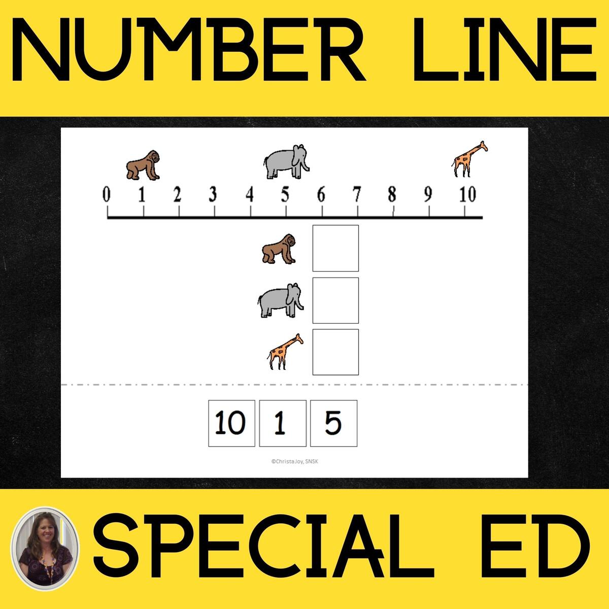 Reading A Number Line Worksheets For Special Education PRINT AND DIGITAL Special Needs For Special Kids No Prep Winter Worksheets For Special Education Elementary Level Special Needs For Special Kids