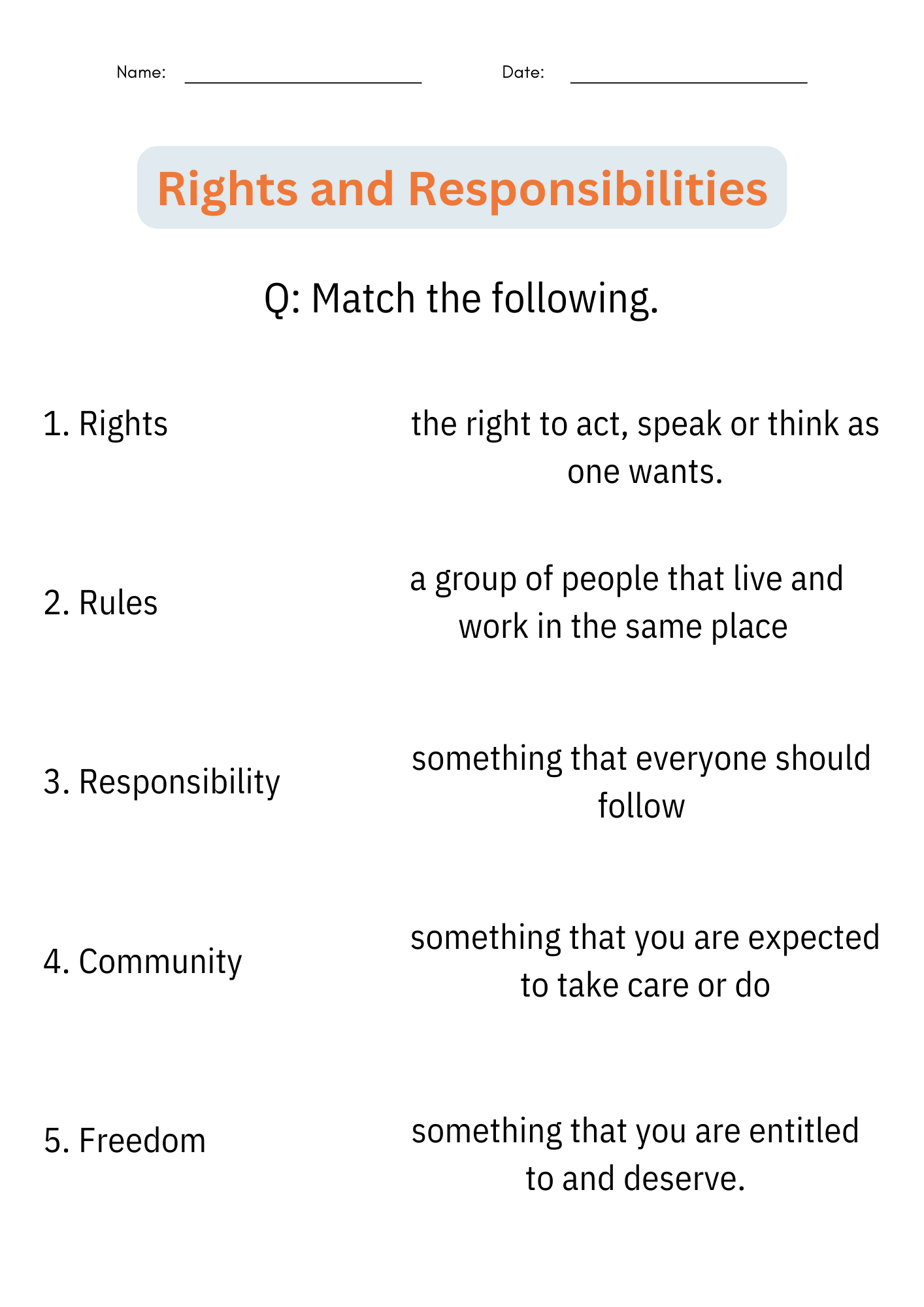Rights And Responsibilities Of Citizens Activities Worksheets For Kindergarten Made By Teachers Rights And Responsibilities Of Citizens Activities Worksheets For Kindergarten Made By Teachers