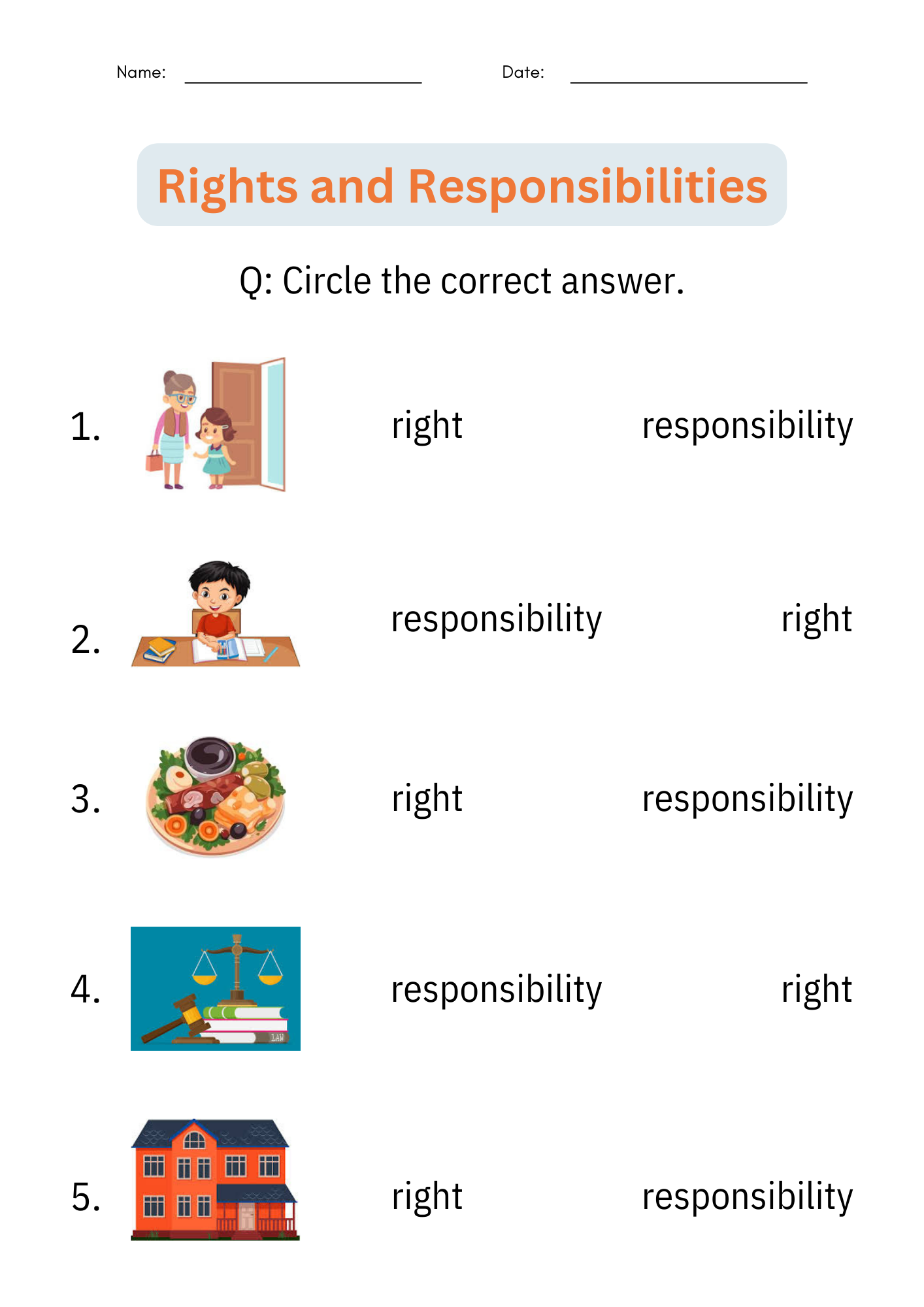 Rights And Responsibilities Of Citizens Activities Worksheets For Kindergarten Made By Teachers Rights And Responsibilities Of Citizens Activities Worksheets For Kindergarten Made By Teachers