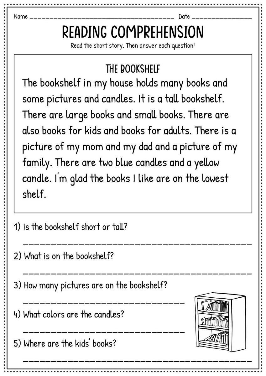 2nd Grade Reading Comprehension Worksheets Engaging Exercises For Young Learners