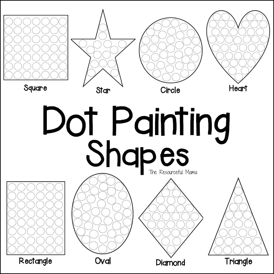 Summer Dot Activity Free Printables The Resourceful Mama