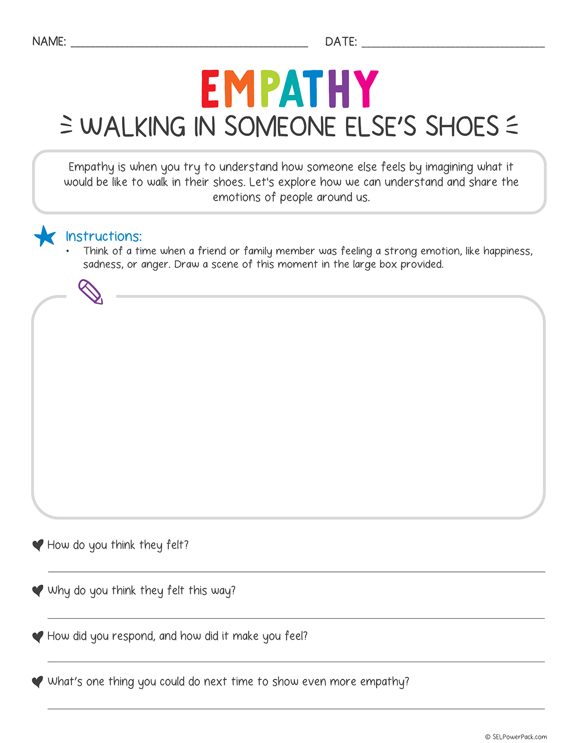 Social Skills Toolkit 22 Printable Worksheets Social Emotional Learning Activities Lessons SEL Power Pack Empathy Worksheets Free By Counselor Chelsey Worksheets Library Worksheets Library