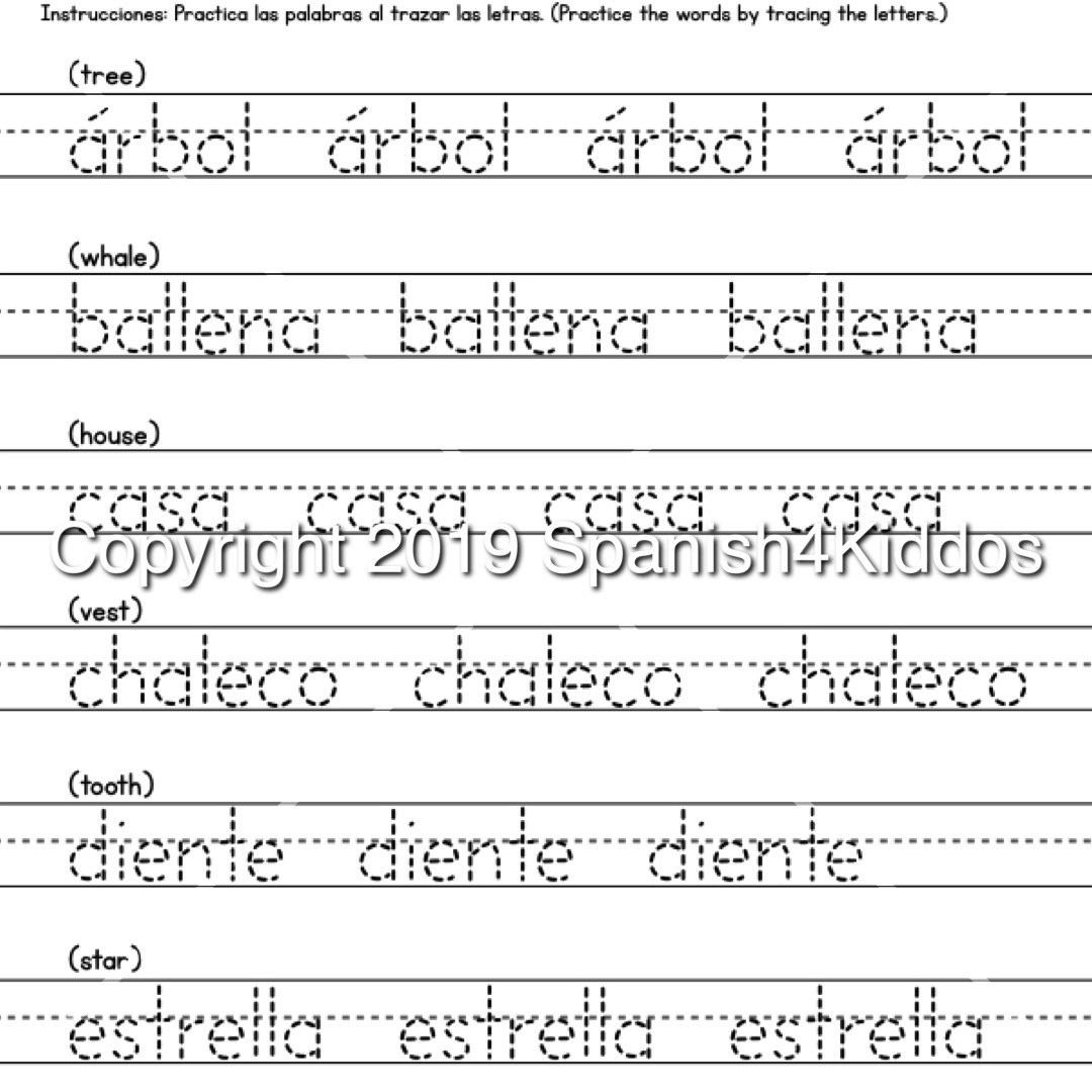 Spanish Alphabet Printable Workbook Spanish4Kiddos Printable Spanish Months And Seasons Worksheet Meses Y Estaciones Del A O Made By Teachers