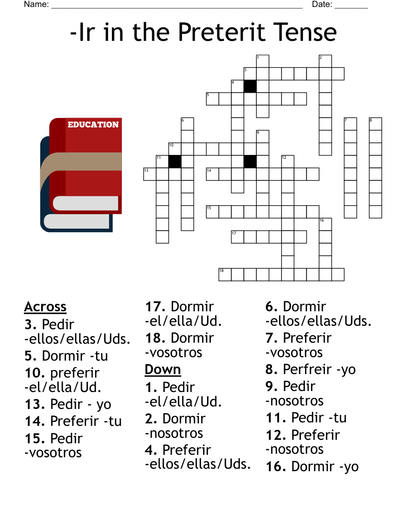 Spanish AR Verbs Worksheet WordMint
