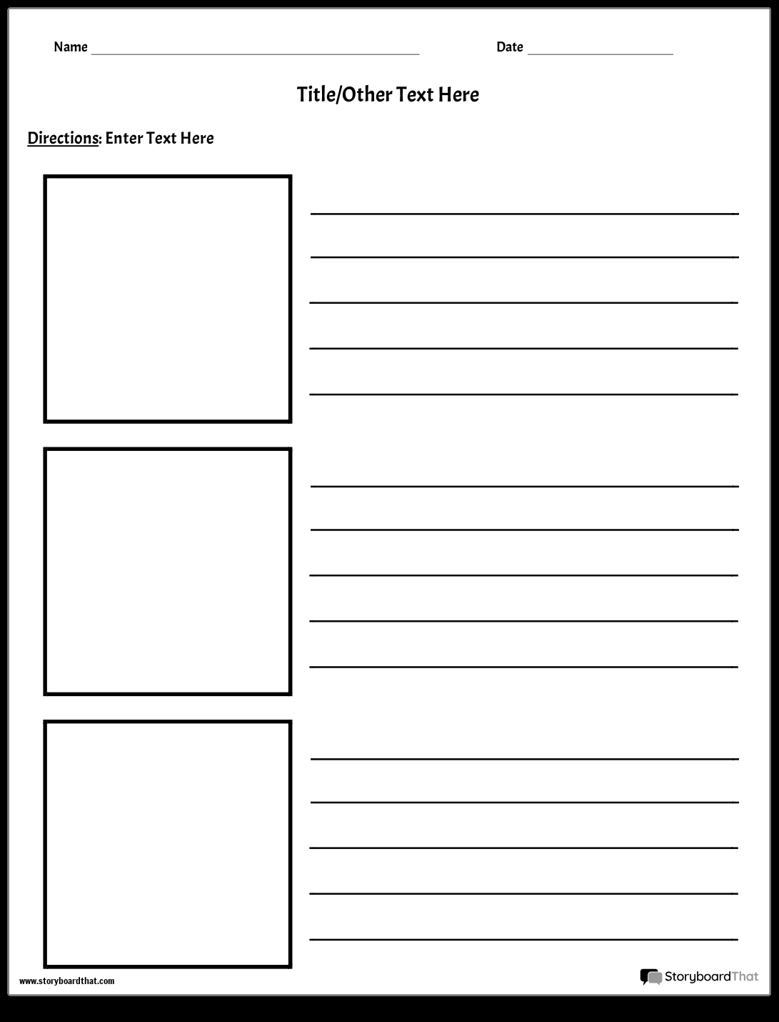 Storyboard That Free Setting Map Worksheets For Education