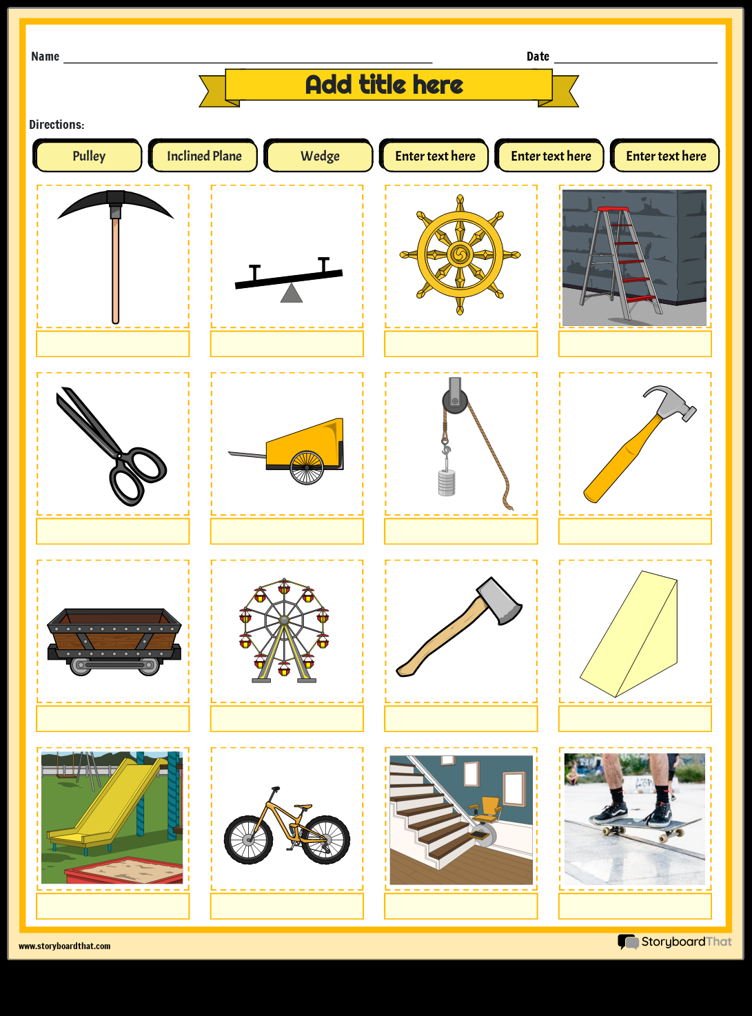 Printable Simple Machines Worksheets Download