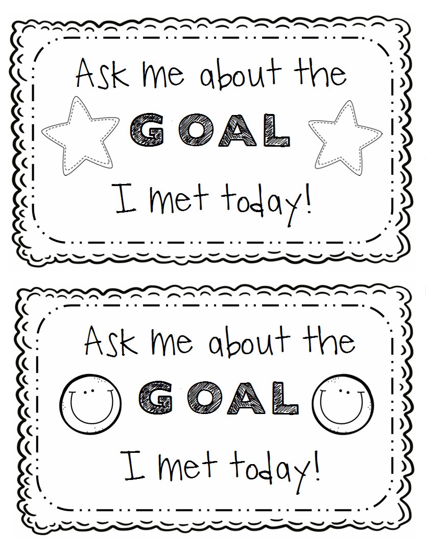 Student Academic Goal Setting Sheets Primary Theme Park Student Academic Goal Setting Sheets Primary Theme Park
