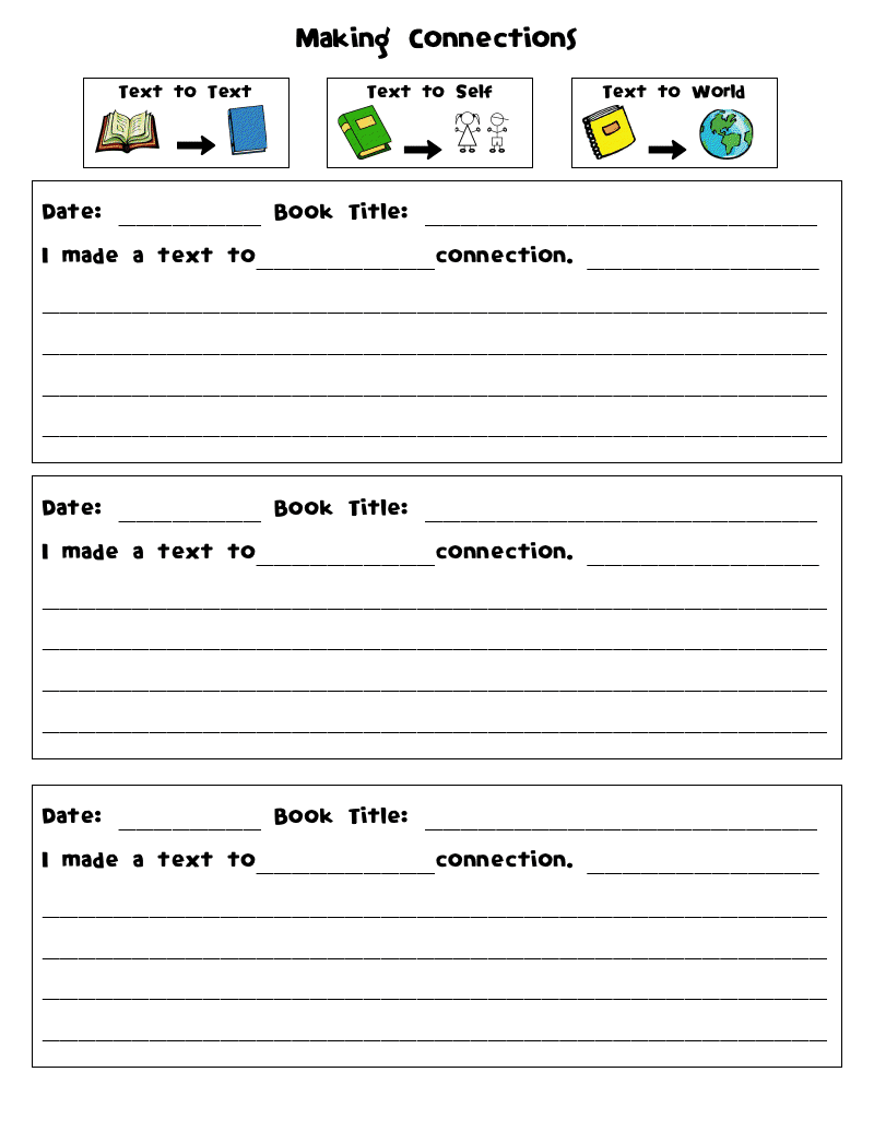 Wards Way Of Teaching Text Connections